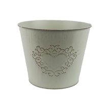 Květináč plechový K3945/4 - dia 20 × 15 cm