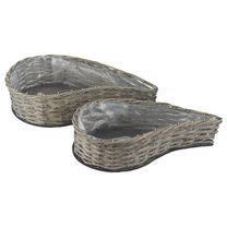 Proutěný obal k osázení S/2 P2500 - A) 40 x 23 x H.10cm