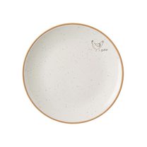 Talíř keramický dezertní STATEK slepice O0537 - pr.19,5cm,v.2,5cm