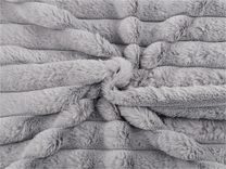 Kožešina s pruhy / imitace činčily METRÁŽ