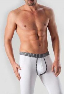 Pánské funkční prádlo - podvlíkačky GERONIMO bílo-šedé