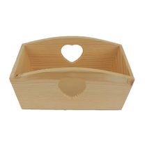 Dřevěná bedýnka 097066/V - 28 x 16 x 12 cm