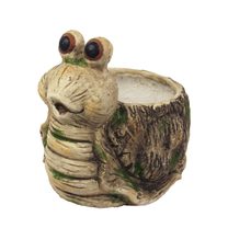 Dekorace na květiny hlemýžď X2357 - 28 x 21.5 x 25.5 cm