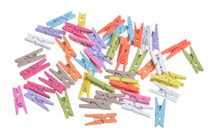 Kolíčky multicolor  2,5 cm 48ks