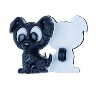 Knoflík - balení po 2ks Černá