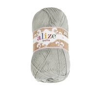 Příze BELLA Šedá 21 100g / 360 m