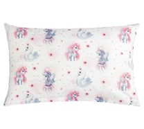 Povláček bavlna - povláček 40x60cm na zip ( pouze povlak ) jednorožec