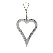 Srdce k zavěšení D6059/1 - 12 × 12 × 1,2 cm