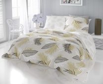 Bavlněné povlečení DELUX SANEL šedé