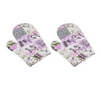 Kuchyňská chňapka - 2ks Lila,Šedá,Bílá CH/243 28x18 cm