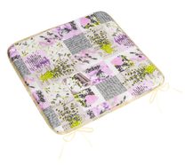 Sedák Adéla hladký - 40x40 cm hladký Patchwork lila