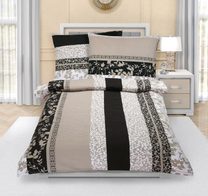 Povlečení krepové Hnědá,Béžová 80/930