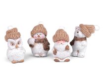 Zimní postavičky v dárkovém balení - náhodný vzor