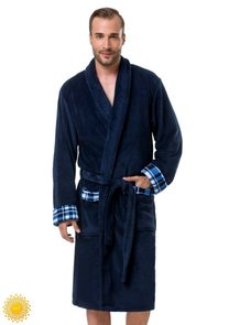 Pánský soft župan Grid