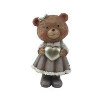 Dekorace medvídek X7883 - 4.5*3.5*10
