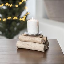 Svícen na 1 svíčku D3242 - 15 x 9 x 8/10 cm