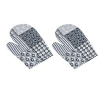 Kuchyňská chňapka - 2ks Šedá,Bílá CH/241 28x18 cm