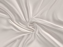 Saténové prostěradlo LUXURY COLLECTION 120x200cm bílé