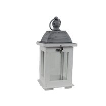 Dřevěná lucerna 27 cm D6494/A