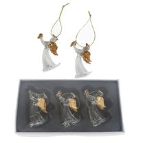 Anděl k zavěšení, 3 ks S0469 - 6,5 cm