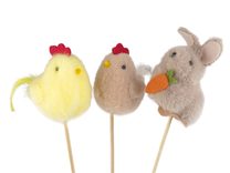 Zápich velikonoční kuřátko, zajíček