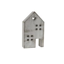 Dekorace domeček D6862-01 - 7 x 2.5 x 12 cm