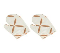 Kuchyňská chňapka - 2ks Hnědá,Krémová CH/239 28x18 cm