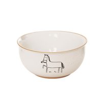 Miska ker. STATEK kůň pr. 13,5 cm - dia 13,5 x 6,5cm