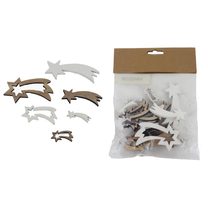 Dekorace kometa, 18 ks D6580 - 3 - 7,7 x 0,5 x 0,7 - 3,2 cm