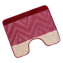 BANY 60x50 cm - s výkrojem - 60x50 cm Chevron burgundy
