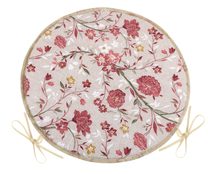 Sedák EMA kulatý hladký - průměr 40 cm Karafiát růžová