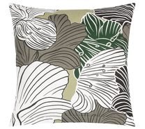 Povláček bavlněný - 40x40 cm Květ khaki