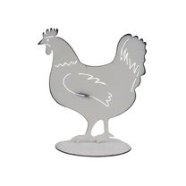 Dekorace slepička K4661/1 - 13x11x6