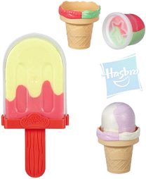 PLAY-DOH Modelína v kornoutu zmrzlina různé druhy