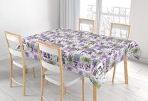 Ubrus ADÉLA - 120x140 cm Patchwork lila