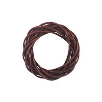Věnec proutěný hnědý průměr 25 cm P1111/25H