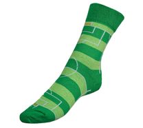 Ponožky Fotbal 2 - 35-38 zelená