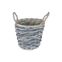 Obal šedý s plastem P2030/2 - dia 18 × 16 cm