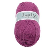 Příze LADY de Luxe - 100g / 238 m růžovohnědá