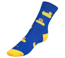 Ponožky Kachna - 43-46 modrá