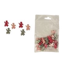 Anděl 36 ks D2723 - 1,3 x 0,2 x 1,8 cm