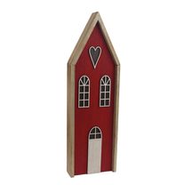Dekorační domeček D6264/2 - 12 × 4 x 39 cm