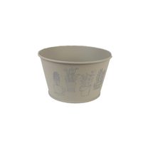 Obal kovový K2607/1 - dia 15,5 x 9 cm