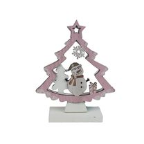 Dekorační stromeček D4418 - 13.5 x 4.5 x 17 cm
