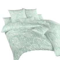 Povlečení bavlna Max mentol 220x200, 2x70x90 cm