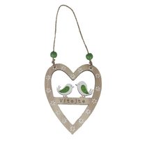 Srdce k zavěšení D5268/2 - 12 × 15 x 0.5 cm