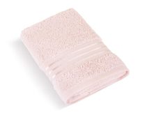 Froté ručník a osuška kolekce Linie - Osuška L/819 - 70x140 cm světle růžová