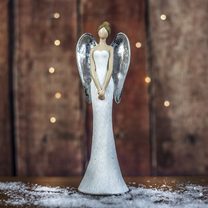 X2702 Dekorace anděl 30 cm