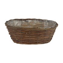 Obal s plastem hnědý P2042/V - 30 × 20 × 11 cm