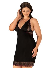 Rafinovaná košilka Vanessme chemise 2XL/3XL - Obsessive